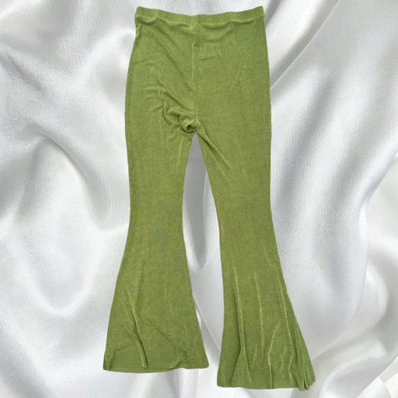 Princess Polly green slinky pants - Picture 5 of 6